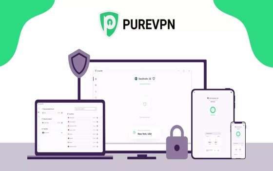 PureVPN: il servizio VPN più affidabile e apprezzato in sconto a 2,08 euro al mese