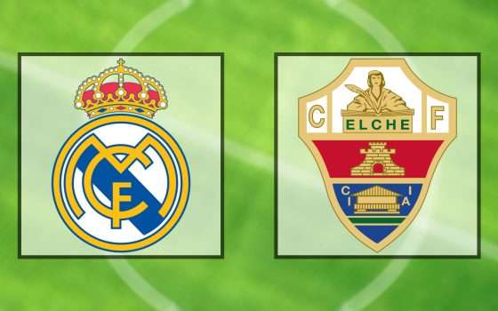 Come vedere Real Madrid-Elche in streaming