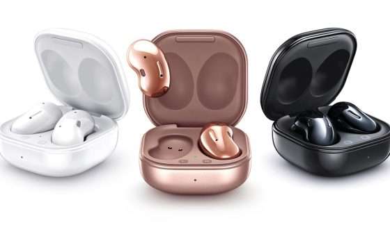 Samsung Galaxy Buds Live al 69% di sconto su Amazon