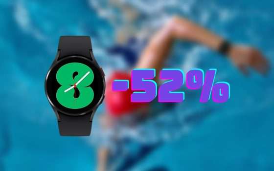 Samsung Galaxy Watch4 da soli 25€: solo su Amazon