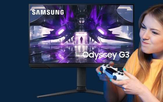 Samsung Odyssey G3: monitor da gaming a 179€