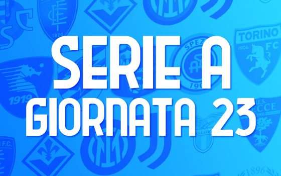 Serie A, giornata 23: le partite (orari e streaming)