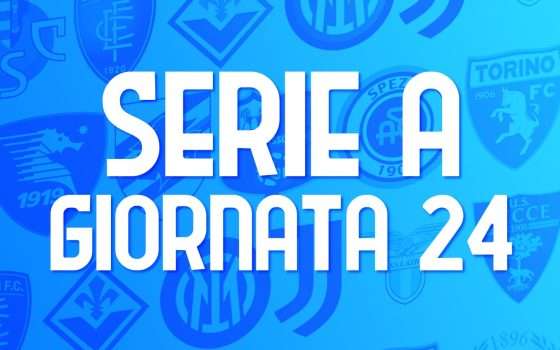 Serie A, giornata 24: le partite (orari e streaming)