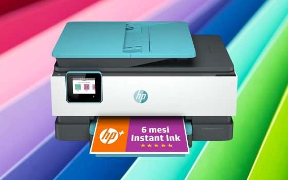 Stampa a casa con un click: HP ti regala anche l'inchiostro (-36%)