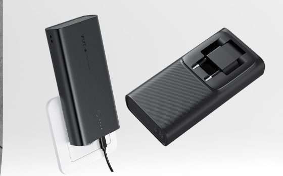 Power Bank da 22.5W, ricarica super rapida FUORI CASA (17€)