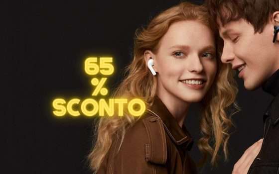 Xiaomi Buds 3 al 65% di SCONTO: Amazon batte tutti