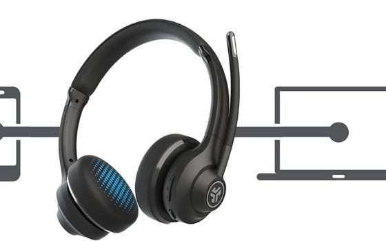 Cuffie JLab Go Work con Bluetooth Multipoint a un prezzo MAI VISTO