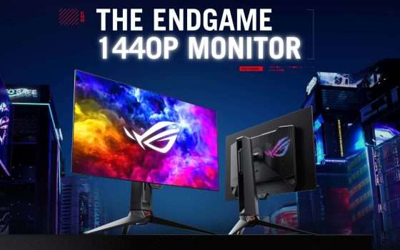 ASUS lancia monitor ROG Swift OLED 2K a 240Hz: prezzi e disponibilità