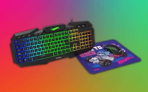 Kit tastiera, mouse e tappetino: solo 19€ in offerta Amazon