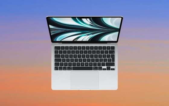 MacBook Air 2022 con M2 al prezzo più basso di sempre su Amazon (-320€)