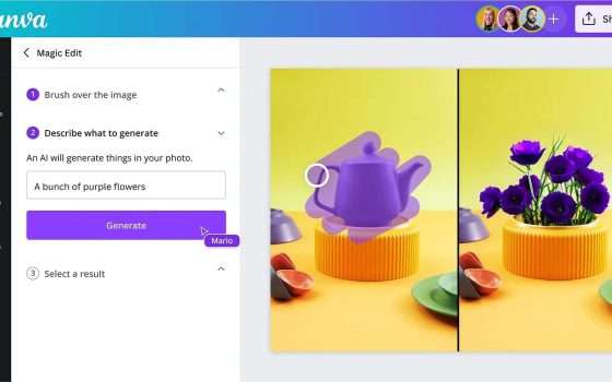 Canva riceve update massiccio con strumenti IA inediti