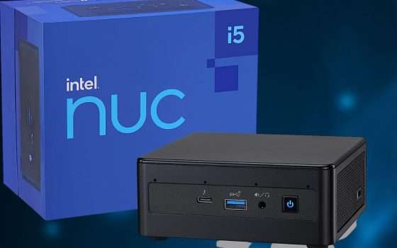 Mini PC Intel Nuc 11 con i5, 16GB RAM e SSD: minimo storico su Amazon