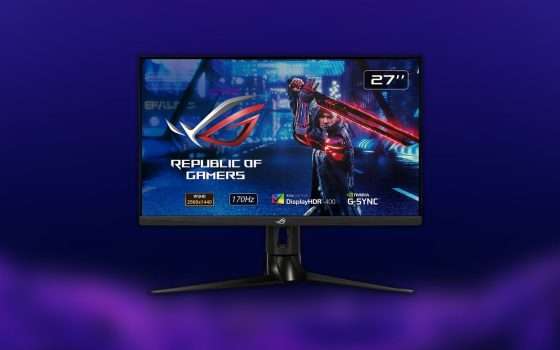 Mostruoso monitor da gaming ASUS ROG: oltre 200€ di sconto su Amazon