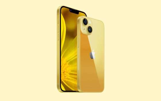 iPhone 14 e 14 Plus: colorazione gialla in arrivo?