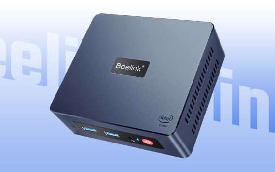 -110€ per questo Mini PC di Beelink con CPU Intel