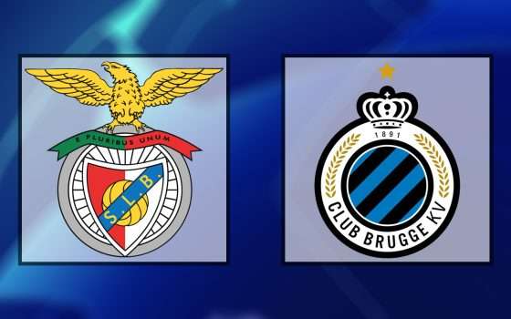 Come vedere Benfica-Club Brugge in streaming