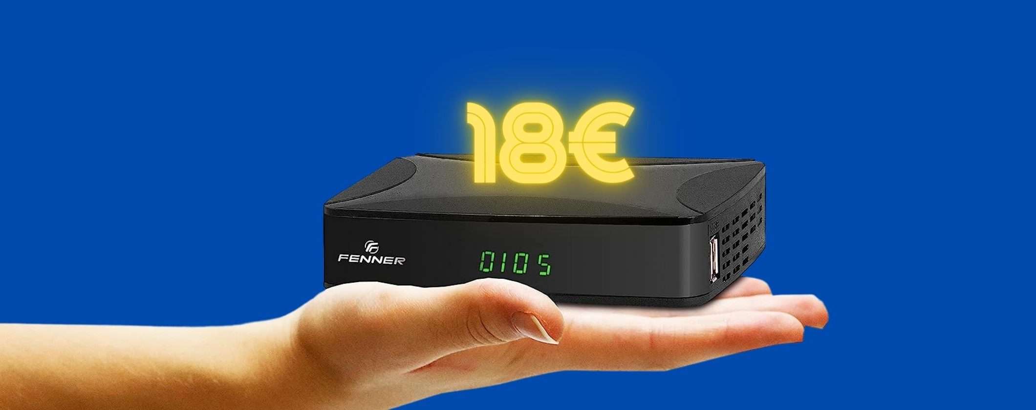 Digitale terrestre: Decoder Fenner sotto i 20€