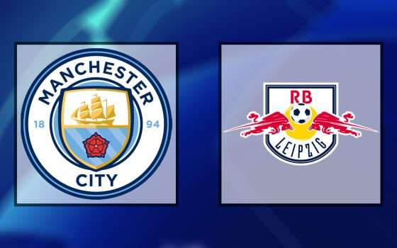 Come vedere Manchester City-Lipsia in streaming