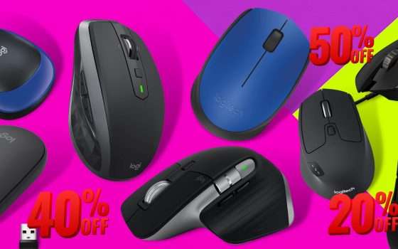 I mouse Logitech da non perdere nelle Offerte di Primavera Amazon