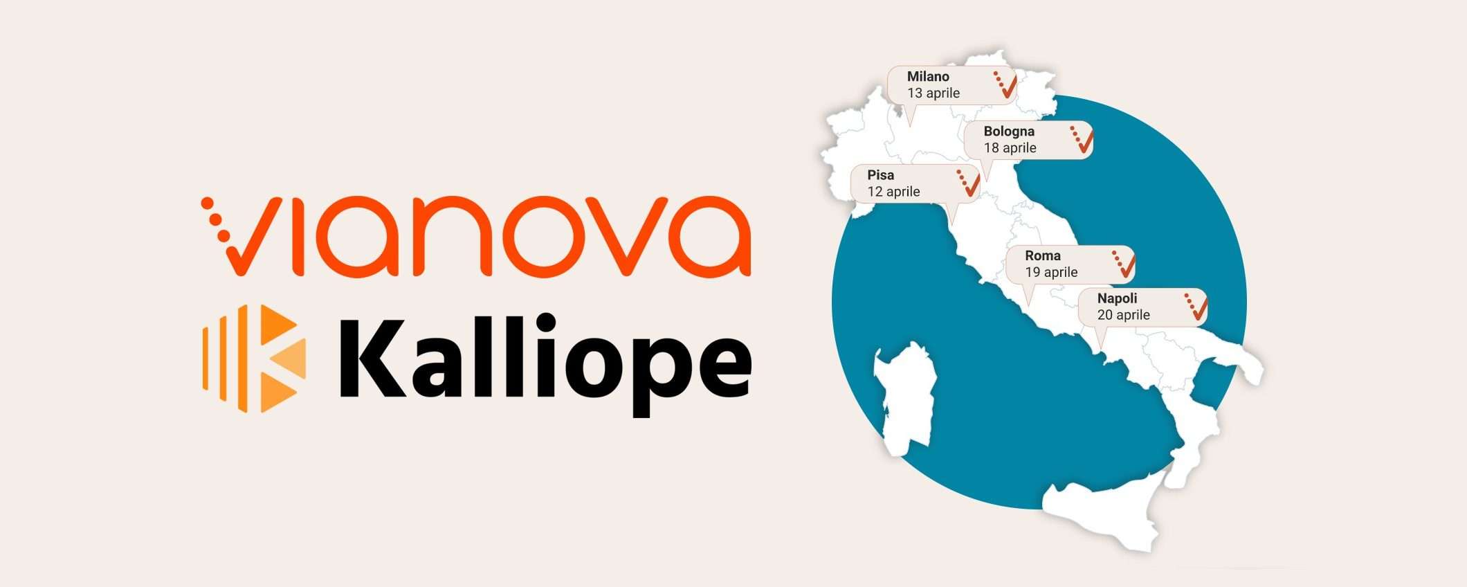 Vianova e Kalliope: un road show in cerca di partner ICT