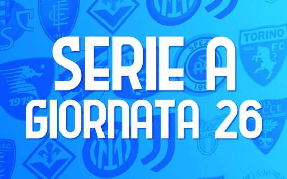 Serie A, giornata 26: le partite (orari e streaming)