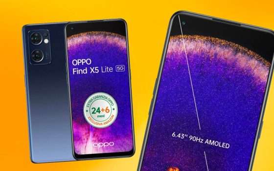 Smartphone perfetto? Esiste ed è OPPO Find X5 Lite, sotto i 400€