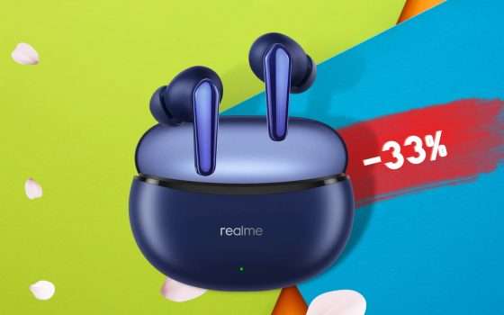 Realme Buds Air 3 Neo: audio DOLBY, qualità massima (26€)