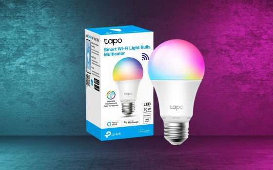 Lampadina SMART LED, con 16 milioni di colori e attacco E27: soli 10€