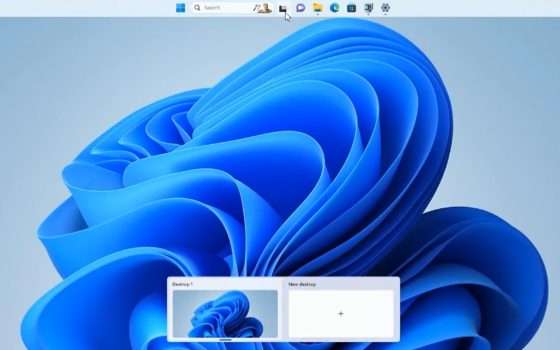 Windows 11 a breve supporterà la taskbar sulla parte superiore dello schermo