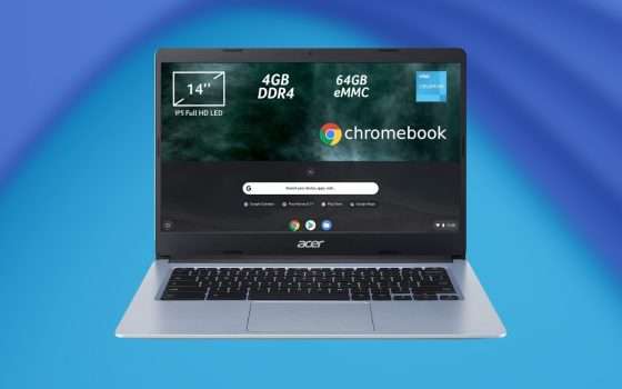 Un Chromebook per Pasqua: la sorpresa è di Amazon con questo sconto