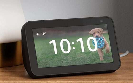 Echo Show 5: ULTIME ORE quasi a metà prezzo