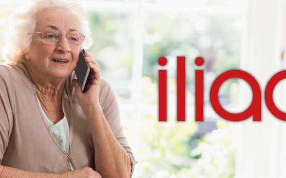 Iliad Voce: il piano minuti e SMS illimitati per i Senior a soli 4,99€