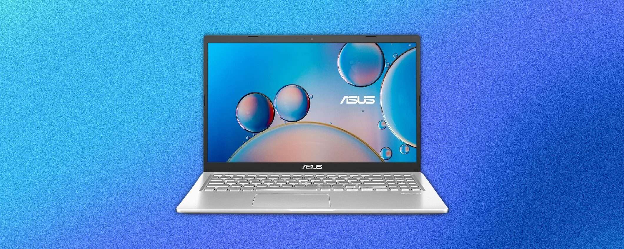 Notebook ASUS con i5, 8GB RAM, SSD 512GB e W11 con super sconto