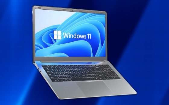 Su questo notebook con Windows 11 hai un assurdo 72% di sconto su Amazon