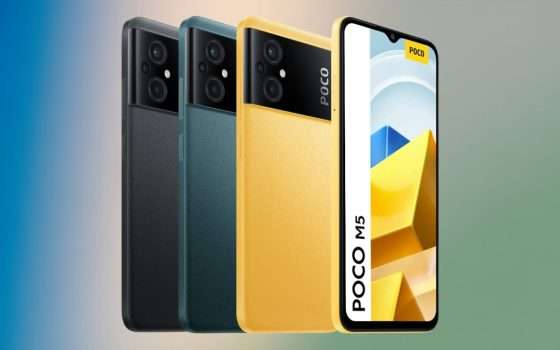 POCO M5: lo smartphone che fa tutto a meno di 150 euro su Amazon