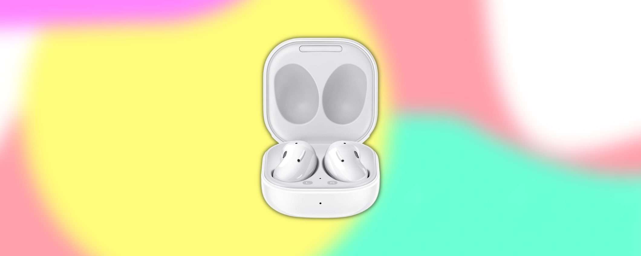 Samsung Galaxy Buds Live: FUORITUTTO Amazon, risparmi il 70%