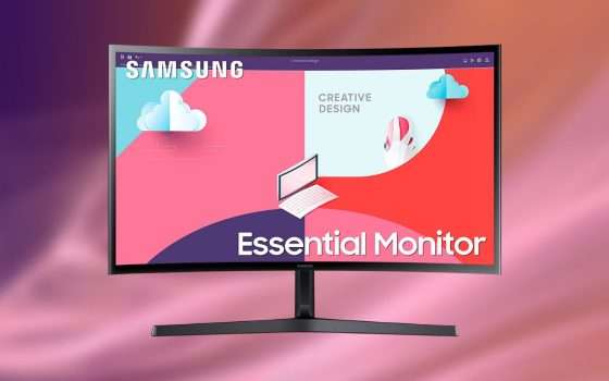 Monitor curvo Samsung da 24