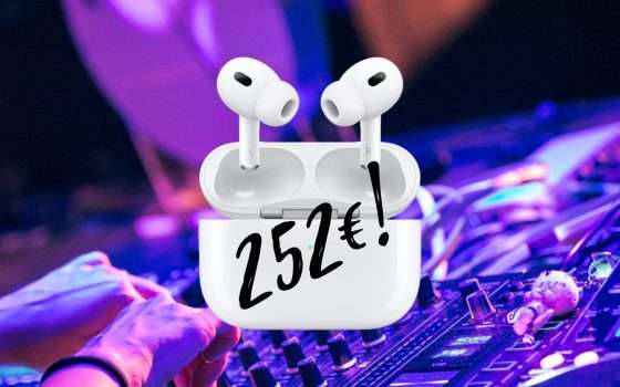 Apple AirPods Pro 2: a 252€ sono una BOMBA su Amazon