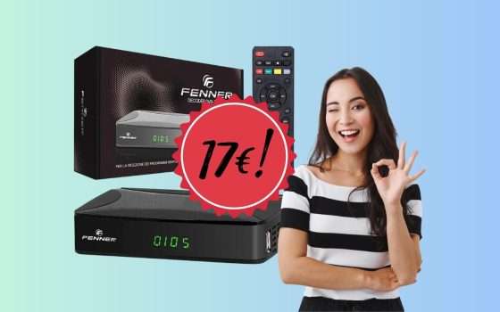 Decoder Digitale Terrestre Fenner GX1: potenza e precisione a 17€