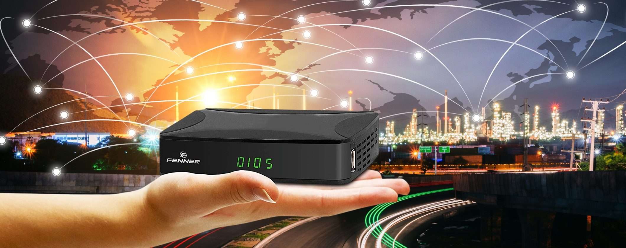 Decoder DVB-T2 Fenner GX1 a soli 16€ ed è subito intrattenimento