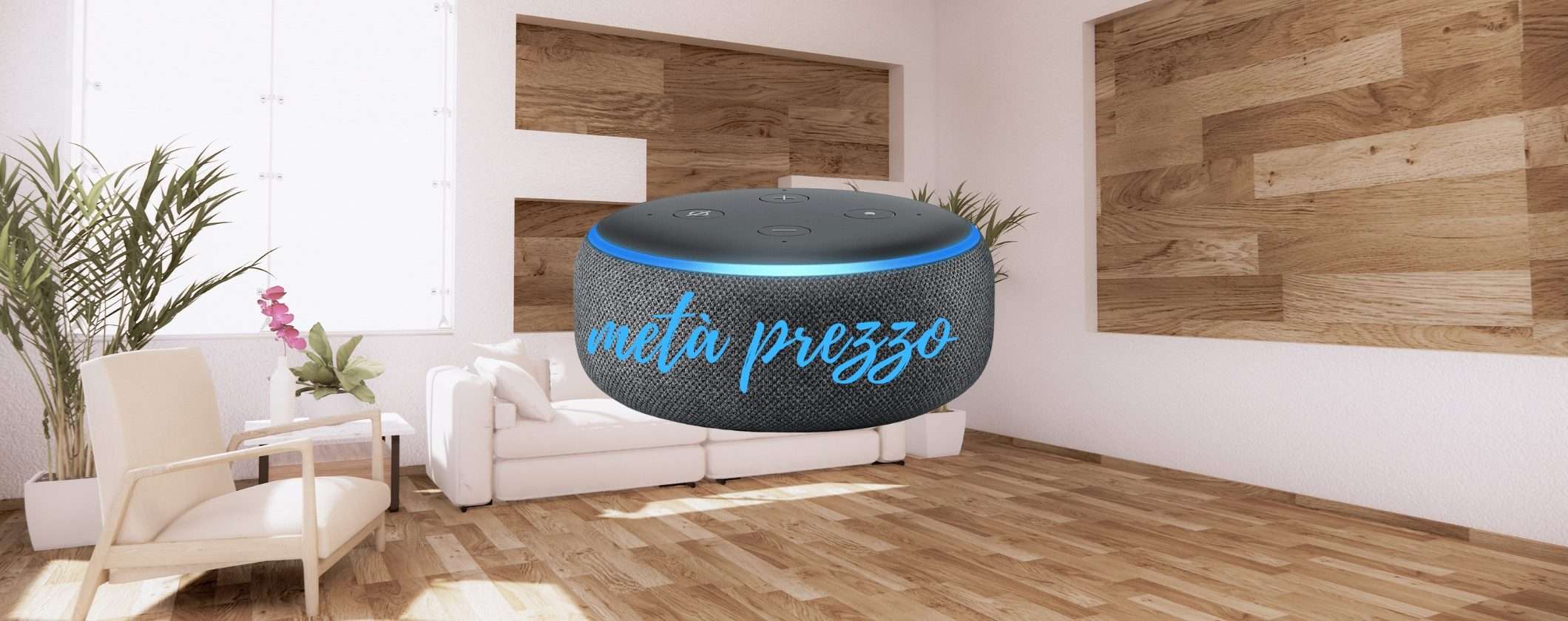 Echo Dot 3 a METÀ PREZZO direttamente su Amazon