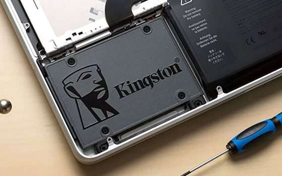 SSD Kingston A400 da 240 GB: su Amazon grande sconto del 50%