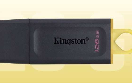 La pendrive Kingston da 128 GB è quasi regalata