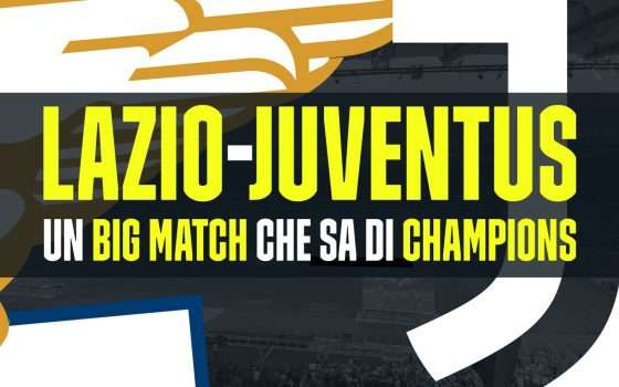 Lazio-Juventus: un big match che sa di Champions