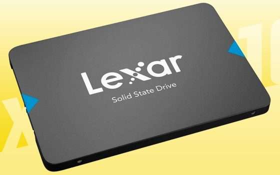 Solo 19,99€ per la SSD di Lexar (fino al sold out)