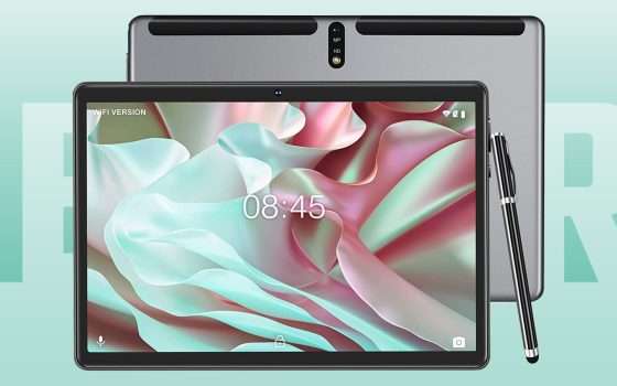 Il tablet Android economico che cerchi è tuo a 73€