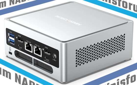 Mini PC per lavoro: il coupon su NAB5 con Intel Core i5-12