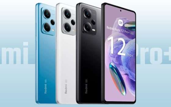 Xiaomi Redmi Note 12 Pro+ a quasi 300 euro su eBay con CODICE SCONTO