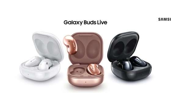 Samsung Galaxy Buds Live: 66% di sconto immediato su Amazon