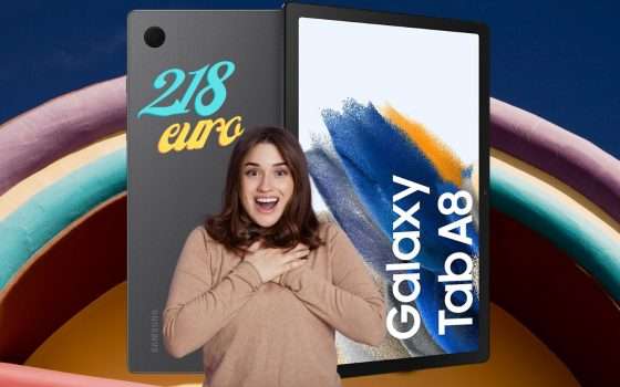 Samsung Galaxy Tab A8: PREZZO EPICO solo su Amazon